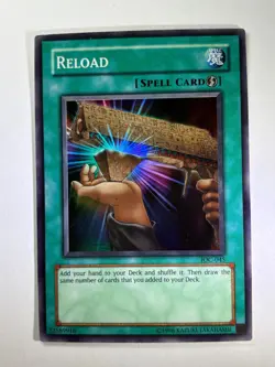 Reload IOC-045 Super Rare UNL Edition YuGiOh Card NM - Image 1