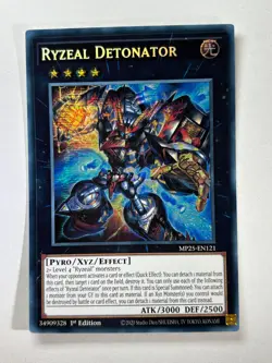 Ryzeal Detonator MP25-EN121 Secret Rare 1st Edition YuGiOh Card NM - Image 1