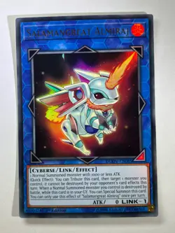 Salamangreat Almiraj DUOV-EN085 Ultra Rare 1st Edition YuGiOh Card NM - Image 1
