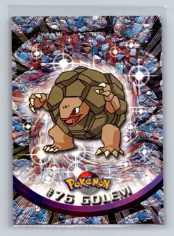 Golem 1999 Topps Pokemon TV Card #75 NM - LP - Image 1