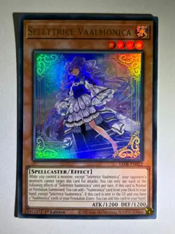 Selettrice Vaalmonica LEDE-EN022 Ultra Rare 1st Edition YuGiOh Card - Image 1
