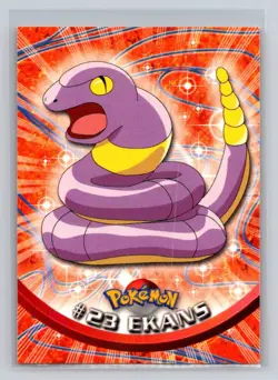 Ekans 1999 Topps Pokemon TV Card #23 NM - LP - Image 1