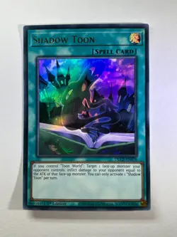 Shadow Toon DLCS-EN076 Ultra Rare 1st Edition YuGiOh Card NM - Image 1