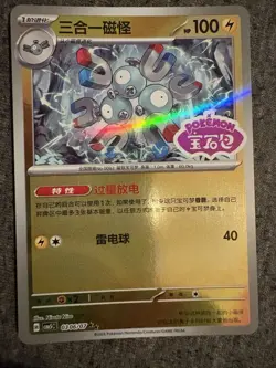 Pokemon TCG Holo Card Lot - Rockruff, Magneton, Raboot, Chinese, 5 cbb5C - Image 3