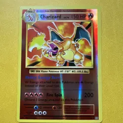 Charizard - 11/108 - Pokemon Evolutions XY Reverse Holo Rare Card LP (2016) - Image 1