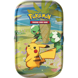 TRADING pokemon cards with metal box,25 cards plus 3 packs with 10 cards in each - Image 2