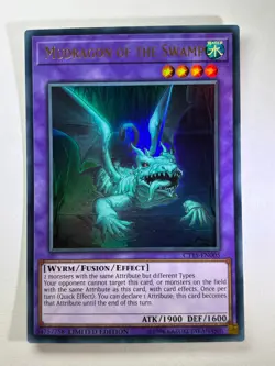 Mudragon of the Swamp CT15-EN005 Ultra Rare Limited Edition YuGiOh Card NM - Image 1