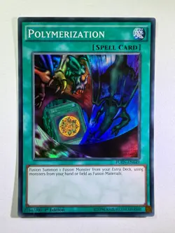 Polymerization FUEN-EN049 Super Rare 1st Edition YuGiOh Card NM - Image 1