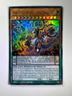 Odd-Eyes Revolution Dragon MP21-EN157 Ultra Rare 1st Edition YuGiOh Card NM - Image 1