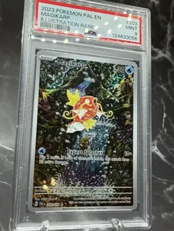 Pokemon Magikarp Paldea Evolved 203/193 Illustration Rare PSA 9 - Image 4