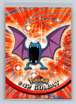 Golbat 1999 Topps Pokemon TV Card #42 NM - LP - Image 1