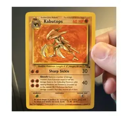 Wizards Pokemon TCG Kabutops 24/62 Fossil Unlimited English 1999 60HP-5 - Image 1