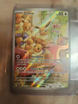 Pokemon Eevee TCG Twilight Masquerade IR 188/167 - Image 2