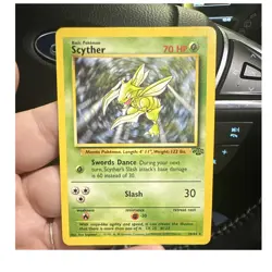 Wizards Pokemon TCG Scyther 26/64 Jungle Regular Rare English 1999 70HP - Image 1