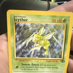 Wizards Pokemon TCG Scyther 26/64 Jungle Regular Rare English 1999 70HP - Image 4