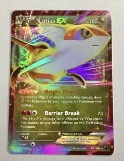 Pokemon TCG Latias EX Ultra Rare 85/116 - Image 1