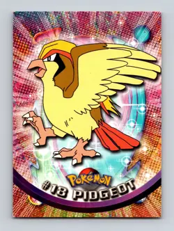 Pidgeot #18 Topps Pokemon Card Tv Animation Edition Blue Logo - Image 1