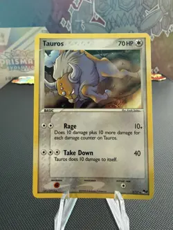2006 Pokemon Tauros 5/17 Rare POP Series 2 Genuine Rare - Image 1