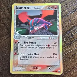 Pokemon TCG Salamence Delta Species 14/113 Holo Rare English 110 HP 2005 - Image 1