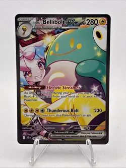 Iono’s Bellibolt Ex Pokemon Journey Together Special Illustration Rare 183/159 - Image 1