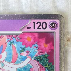 Sylveon (Cosmos Holo) 172 Scarlet & Violet Promo Black Star Promo NM - Image 3