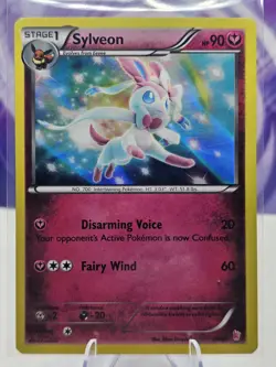 Sylveon #30 30/30 Holo C XY Trainer Kit: Sylveon & Noivern Pokemon Holo LP - Image 1