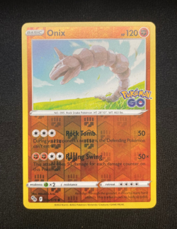 Onix 036/078 Pokemon GO Reverse Holo (NM) - Image 1