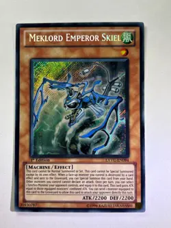 Meklord Emperor Skiel EXVC-EN094 Secret Rare 1st Edition YuGiOh Card NM - Image 1