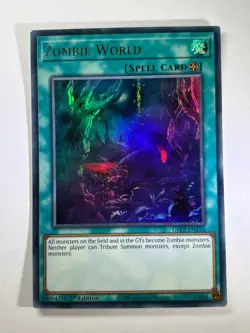 Zombie World GFP2-EN154/LCJW-EN213 Ultra Rare 1st Edition YuGiOh Card NM - Image 1