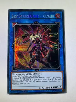 Sky Striker Ace - Kagari MP19-EN257 Secret Rare 1st Edition YuGiOh Card NM - Image 1