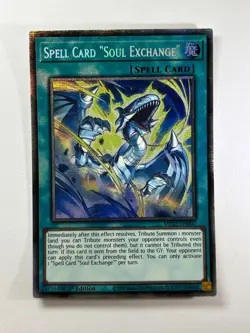 Spell Card "Soul Exchange" MP25-EN007 Starlight Rare 1st Edition YuGiOh Card NM - Image 1