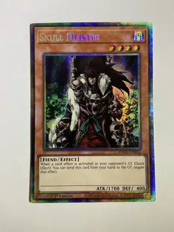Skull Meister Collector's Rare ANGU-EN043 1st Edition YuGiOh Card - Image 1