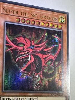 Slifer the Sky Dragon Millennium Pharaoh Rare KICO-EN063 1st Edition YuGiOh - Image 3