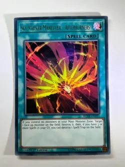 Sky Striker Maneuver Afterburners! BLHR-EN091 Ultra Rare 1st Ed YuGiOh Card NM - Image 1