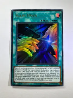 Slash Draw BLRR-EN020 Ultra Rare 1st Edition YuGiOh Card NM - Image 1