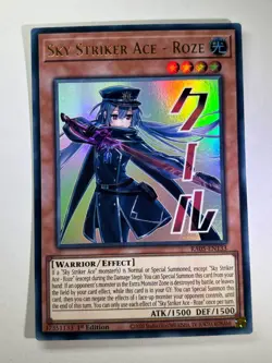Sky Striker Ace - Roze RA05-EN133 Ultra Rare 1st Edition YuGiOh Card NM - Image 1