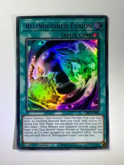 Relinquished Fusion LDS1-EN049 Ultra Rare 1st Edition YuGiOh Card NM - Image 1