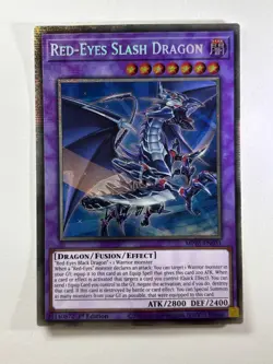 Red-Eyes Slash Dragon MP25-EN031 Starlight Rare 1st Edition YuGiOh Card NM - Image 1