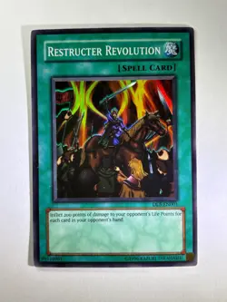 Restructer Revolution DL5-EN001 Super Rare UNL Edition YuGiOh Card LP - Image 1