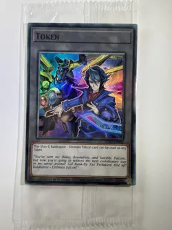 Shay & Raidraptor - Ultimate Falcon Token TKN5-EN004 Super Rare Card SEALED - Image 1