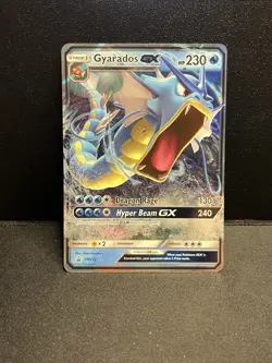 Gyarados GX - SM212 Sun & Moon Black Star Promo Card - NM - POKEMON TCG - Image 1