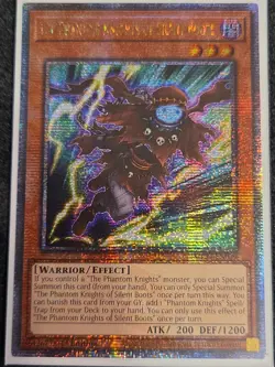 Yugioh! 1x The Phantom Knights of Silent Boots MP24-EN039 QCScR 1st Ed NM - Image 1