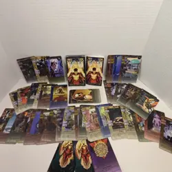 Vintage 1995 Heresy: Kingsom Come LE Colletible Card Game Lot Of 75 Cards - Image 2