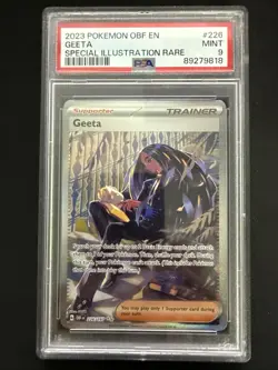 Pokemon TCG Greta Sir 226/197 Obsidian Flames SV03 English Card PSA 9 - Image 1