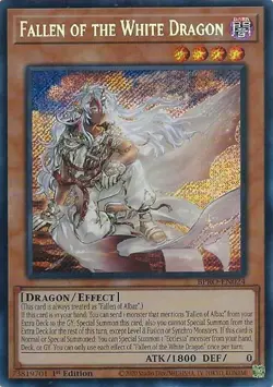Fallen of the White Dragon BPRO-EN024 Secret Rare 1st Ed NM - Image 1