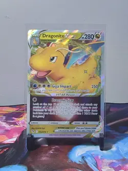 Dragonite VSTAR 050/078 Holo Rare Pokemon GO - Image 1