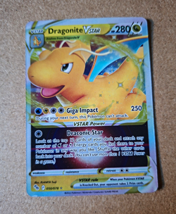 The Pokemon Company Pokemon TCG Dragonite VSTAR 050/078 GO UR Holo EN 2022 - Image 1