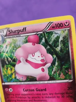 Pokemon TCG Slurpuff XY15 XY 2014 Promo Holo Stage 1 100 HP Card English - Image 3