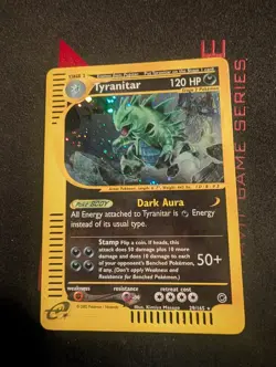 Tyranitar Expedition Holo Rare Card 29/165 Near Mint - Image 1