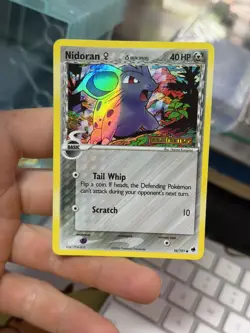 Nidoran 56/101 Delta Species EX Dragon Frontiers 2006 Reverse Holo Pokemon Card - Image 3